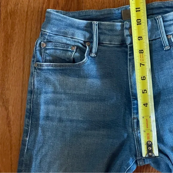 MOTHER Denim The Roller Fray, size 26 - Picture 10 of 12